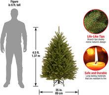 Load image into Gallery viewer, National Tree Company Artificial Christmas Tree| Includes Stand | Dunhill Fir - 4.5 ft