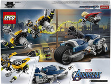 Load image into Gallery viewer, LEGO Marvel Avengers Speeder Bike Attack 76142 Black Panther and Thor Buildable Superhero Toy, Great Gift for Kids, New 2020 (226 Pieces)
