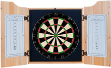 Load image into Gallery viewer, Trademark Gameroom NBA7010-OCT3 NBA Dart Cabinet Set with Darts &amp; Board - City - Oklahoma City Thunder