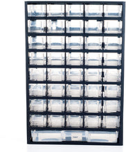 Load image into Gallery viewer, Stalwart - 75-7422 41 Compartment Hardware Storage Box Black