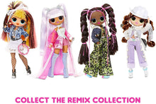Load image into Gallery viewer, LOL Surprise OMG Remix Kitty K Fashion Doll – with 25 Surprises, Plays Music, with Extra Outfit, Shoes, Hair Brush, Doll Stand, Lyric Magazine, and Record Player Package - For Girls Ages 4+