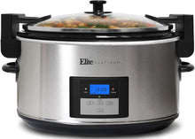 Load image into Gallery viewer, Elite Gourmet MST-900XVD Slow Cooker, Large, Steel