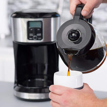 Load image into Gallery viewer, BLACK+DECKER 12-Cup Programmable Coffeemaker, Stainless Steel, CM4100S