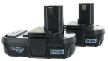 Load image into Gallery viewer, Ryobi P1832 18V One+ Handheld Drill/Driver and Impact Driver Kit (6 Piece Bundle, 1x P277 Drill / Driver, 1x P235 Impact Driver, 1x P118 Dual Chemistry Charger, 2x P102 18V Batteries, 1x Tool Bag)