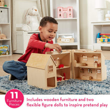 Load image into Gallery viewer, Melissa &amp; Doug Fold &amp; Go Dollhouse