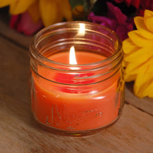 Load image into Gallery viewer, Citronella Scented Candles in 3oz Glass Mason Jars (6 Count)