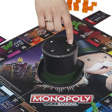 Load image into Gallery viewer, Monopoly Voice Banking Electronic Family Board Game for Ages 8 &amp; Up