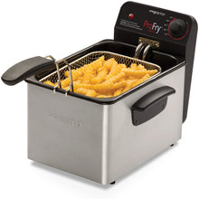 Load image into Gallery viewer, National Presto 05461 Stainless Steel Pro Fry Immersion Element Deep Fryer,Silver