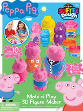 Load image into Gallery viewer, Cra-Z-Art Peppa Pig Softee Dough Mold N’ Play 3D Figure Maker