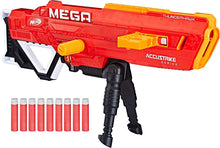 Load image into Gallery viewer, Thunderhawk Nerf AccuStrike Mega Toy Blaster - Longest Nerf Blaster - 10 Official AccuStrike Nerf Mega Darts, 10-Dart Clip, Bipod - For Kids, Teens, and Adults