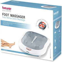 Load image into Gallery viewer, Beurer FM60 Shiatsu Foot Massager | For tired feet and legs | Reflexology to improve blood circulation | Heat function for warm feet | 18 Shiatsu massage heads and 2 massage levels | Height adjustable