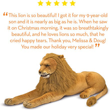 Load image into Gallery viewer, Melissa &amp; Doug Large Stuffed Lion