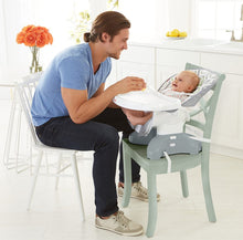 Load image into Gallery viewer, Fisher-Price SpaceSaver High Chair, Geo Meadow