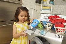 Load image into Gallery viewer, Little Tikes First Washer Dryer - Realistic Pretend Play Appliance for Kids, Interactive Toy Washing Machine with 11 Laundry Accessories, Unique Toy, Ages 2+
