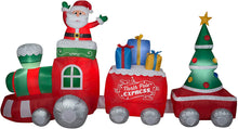 Load image into Gallery viewer, Gemmy 11.5&#39; Giant Airblown Inflatable Mixed Media Train Scene