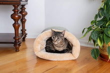 Load image into Gallery viewer, Armarkat Hideaway Cat Bed in Sage Green