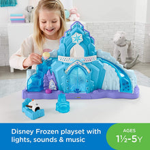 Load image into Gallery viewer, Disney Frozen Elsa&#39;s Ice Palace by Little People