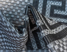 Load image into Gallery viewer, Casual Greek Key Transitional Indoor and Outdoor Flatweave Area Rug