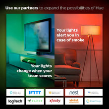 Load image into Gallery viewer, Philips Hue Single Premium Smart Bulb Downlight for 5-6 inch recessed cans, 16 million colors, Hub Required, Works with Alexa, Apple HomeKit and Google Assistant