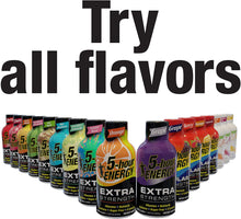 Load image into Gallery viewer, 5-hour ENERGY Shot, Regular Strength Berry, 1.93 oz, 10 Pack
