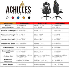 Load image into Gallery viewer, GAMDIAS Multi-Color RGB Gaming Chair High Back Adjusting Headrest and Lumbar