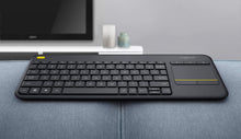 Load image into Gallery viewer, Logitech K400 Wireless Touch Keyboard