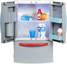 Load image into Gallery viewer, Little Tikes First Fridge Refrigerator with Ice Dispenser Pretend Play Appliance for Kids, Play Kitchen Set with Kitchen Playset Accessories Unique Toy Multi-Color
