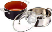 Load image into Gallery viewer, Gotham Steel 12 Piece Copper Kitchen Set with Non-Stick Ti-Cerama Copper Coating by Chef Daniel Green – Includes Skillets, Fry Pans and Stock Pots