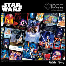 Load image into Gallery viewer, Buffalo Games Star Wars Collage: Original Trilogy Posters - 1000 Piece Jigsaw Puzzle