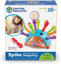 Load image into Gallery viewer, Learning Resources Spike The Fine Motor Hedgehog, Sensory, Fine Motor Toy, Ages 18 Months+