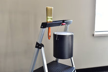 Load image into Gallery viewer, Rubbermaid 2-Step Lightweight Aluminum Step Stool with Project Top