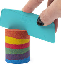 Load image into Gallery viewer, Kinetic Sand, Rainbow Mix Set with 3 Colors of Kinetic Sand (13.5oz) and 6 Tools, for Kids Aged 3 and up