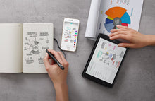 Load image into Gallery viewer, Moleskine Pen+ Smart Writing Set Pen &amp; Dotted Smart Notebook - Use with Moleskine App for Digitally Storing Notes (Only compatible with Moleskine Smart Notebooks)
