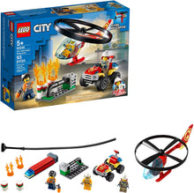 Load image into Gallery viewer, LEGO City Fire Helicopter Response 60248 Firefighter Toy, Fun Building Set for Kids, New 2020 (93 Pieces)