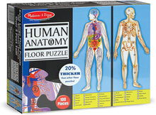 Load image into Gallery viewer, Melissa &amp; Doug Human Anatomy 100pc Floor Puzzle