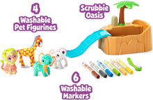 Load image into Gallery viewer, Crayola Scribble Scrubbie Safari Animals Tub Set, Color &amp; Wash Creative Toy, Gift for Kids, Age 3, 4, 5, 6
