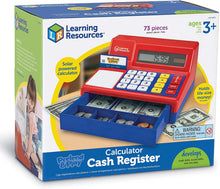 Load image into Gallery viewer, HearthSong® Pretend and Play Calculator Cash Register