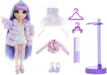 Load image into Gallery viewer, Rainbow High Violet Willow - Purple Clothes Fashion Doll with 2 Complete Mix &amp; Match Outfits and Accessories, Toys for Kids 6 to 12 Years Old