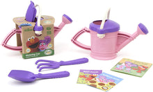 Load image into Gallery viewer, Green Toys Sesame Street Watering Can - Abby Cadabby Outdoor Activity Set