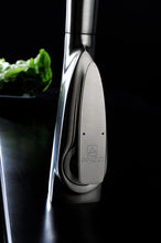 Load image into Gallery viewer, ANZZI Timbre Single Handle Solid Brass Kitchen Faucet in Brushed Nickel | cUPC Certified Commercial Stainless Steel Sink Deck Mounted Spout Faucets | KF-AZ034BN