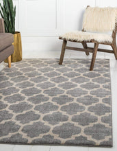 Load image into Gallery viewer, Unique Loom Trellis Collection Moroccan Lattice
