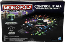 Load image into Gallery viewer, Monopoly Voice Banking Electronic Family Board Game for Ages 8 &amp; Up
