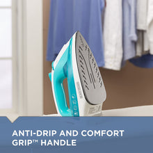 Load image into Gallery viewer, BLACK+DECKER Light &#39;N Easy Compact Steam Iron, Turquoise, IR1010
