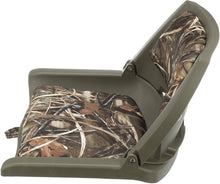 Load image into Gallery viewer, Attwood 98391GNMX Padded Boat Seat, Camouflage, Molded Plastic Frame