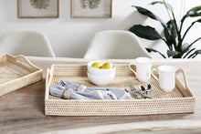 Load image into Gallery viewer, Deco 79 Tray, Small, Light Brown