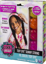 Load image into Gallery viewer, Cool Maker - Tidy Dye Sunny String Kit For Fabric Dying