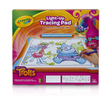 Load image into Gallery viewer, Crayola Trolls Light-Up Tracing Pad, Coloring Board for Kids, Gift, Toys for Girls, Ages 6, 7, 8, 9