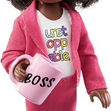 Load image into Gallery viewer, Barbie Chelsea Can Be Playset with Brunette Chelsea Boss Doll (6-In/15.24-cm), Briefcase, Computer, Cell Phone, Planner, Mug, Desk Plate, Great Gift for Ages 3 Years Old &amp; Up