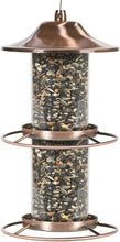 Load image into Gallery viewer, Perky-Pet Copper Panorama Bird Feeder