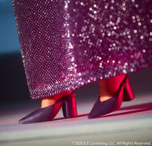 Load image into Gallery viewer, Barbie Inspiring Women Series Ella Fitzgerald Collectible Doll, 12-in, Wearing Purple Gown, with Microphone, Doll Stand and Certificate of Authenticity